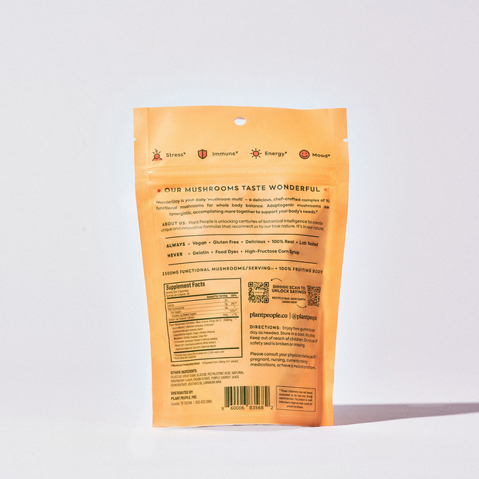 Plant People WonderDay Mushroom Gummies