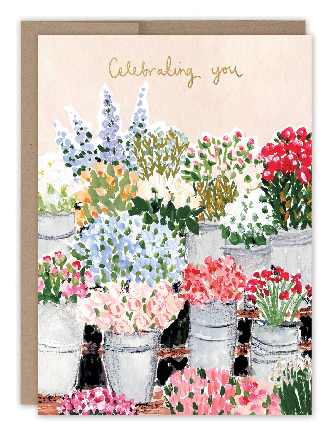 Biely & Shoaf Flower Market Birthday Card