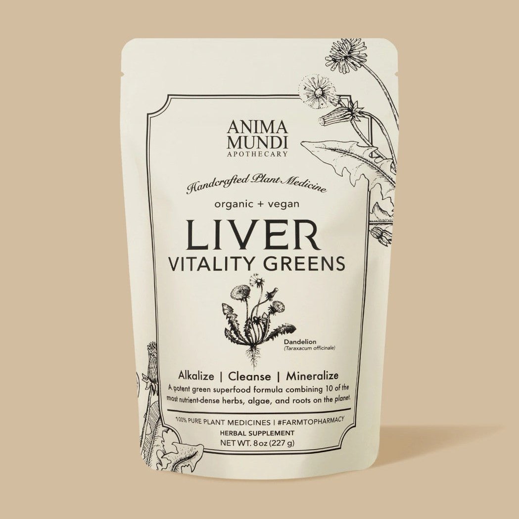 Anima Mundi Liver Vitality | Organic Green Detox