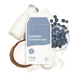 ESW Beauty | Blueberry Coconut Milk Firming Plant-Based Milk Sheet Mask