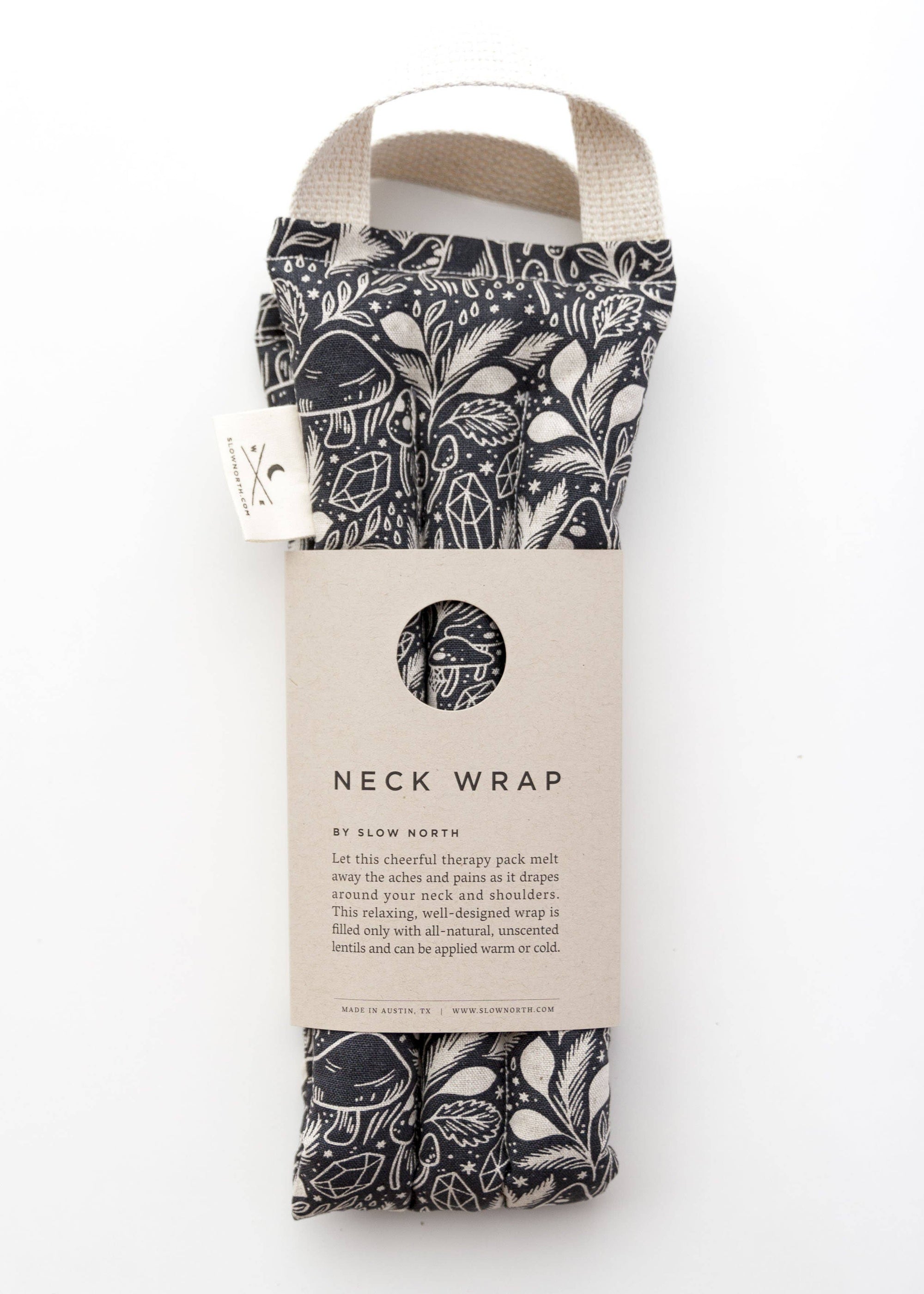 Slow North Neck Wrap Therapy Pack - Mystical Mushroom