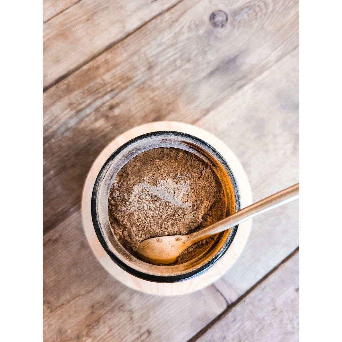 Anima Mundi Happiness Powder | Herbal "Coffee" with Adaptogenic Mood Boosters ~ 5oz