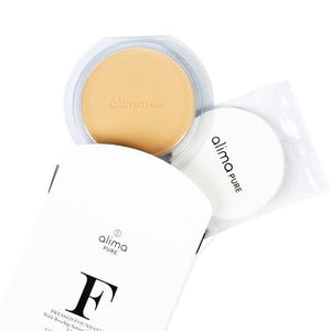 A refill for our Pressed Foundation with Rosehip Antioxidant Complex. Includes one pressed powder pan and one replacement sponge to slip into our magnetized refillable pressed powder compact. Pressed Foundation with Rosehip Antioxidant Complex is a lightweight pressed mineral powder with a velvety, matte finish in a refillable compact for easy, on-the-go application with a soft sponge applicator. Pressed Foundation is formulated with finely milled rice and mica powders to provide even, buildable coverage.